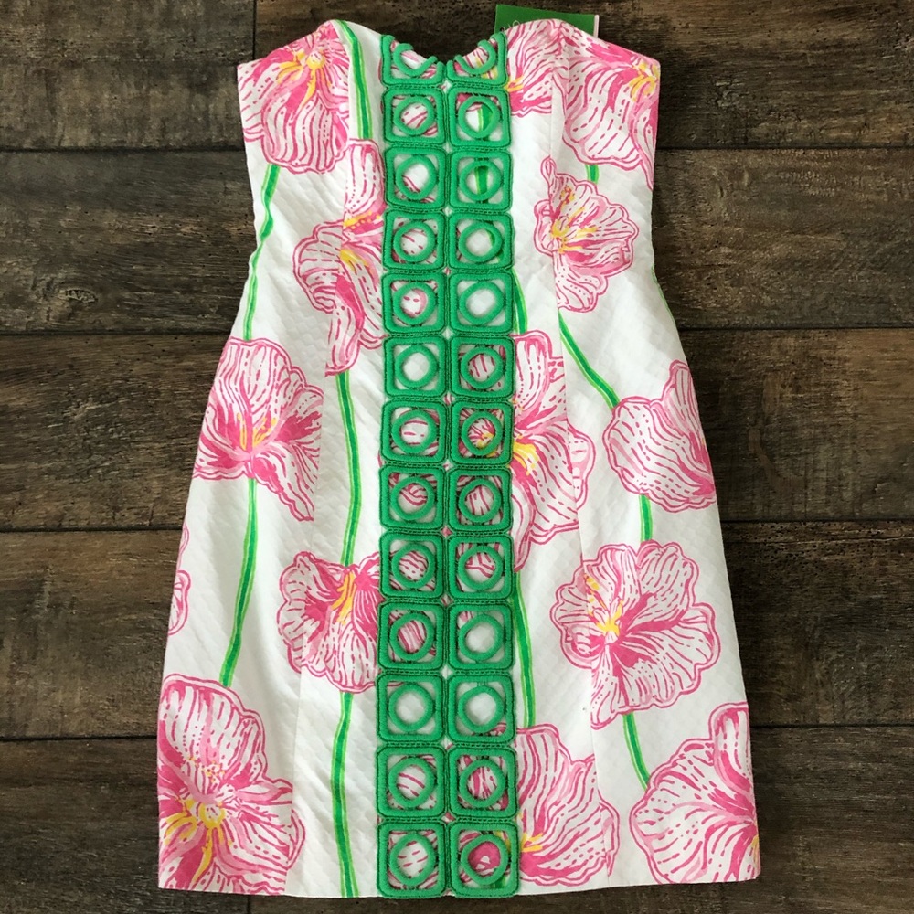 NWT Lilly Pulitzer Angela Strapless Dress